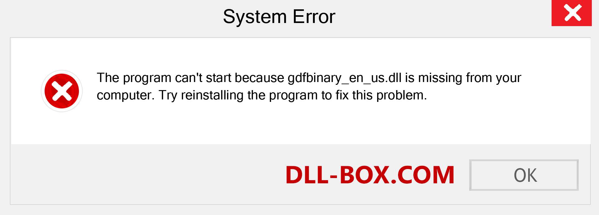  gdfbinary_en_us.dll file is missing?. Download for Windows 7, 8, 10 - Fix  gdfbinary_en_us dll Missing Error on Windows, photos, images